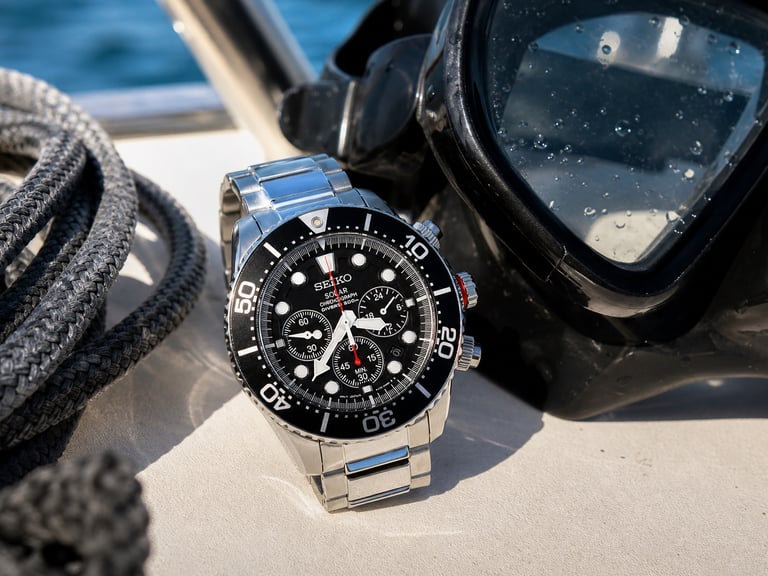 Seiko Solar Chronograph Diver's SSC015